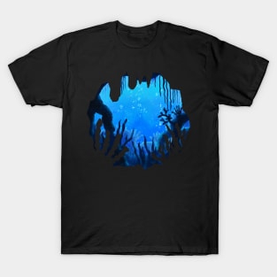 Deep Ocean watercolor painting T-Shirt